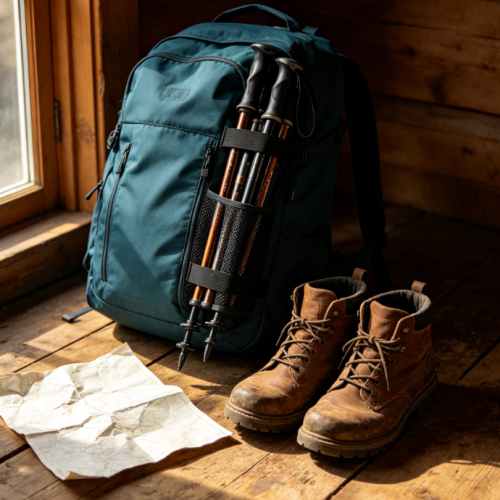 Compact Folding Hiking Poles