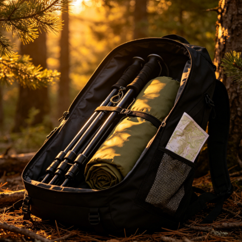 Folding Carbon Trekking Poles