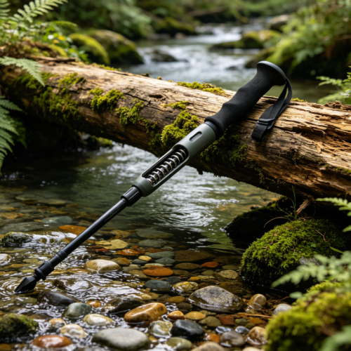 Shock Absorbing Trekking Poles